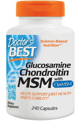 Doctor's Best - Glucosamine Chondroitin MSM with OptiMSM - Nutri.se