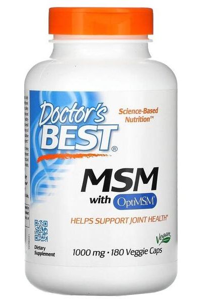 Doctor's Best - MSM with OptiMSM Vegan - Nutri.se