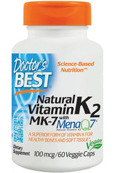 Doctor's Best - Natural Vitamin K2 MK7 with MenaQ7 - Nutri.se