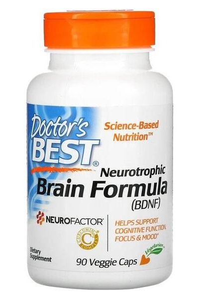 Doctor's Best - Neurotrophic Brain Formula - 90 vcaps - Nutri.se