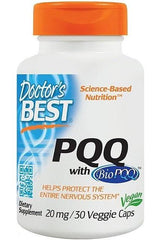 Doctor's Best - PQQ with BioPQQ, 20mg - 30 vcaps - Nutri.se