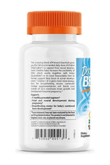 Doctor's Best Prenatal Essentials bottle with orange cap, supporting prenatal and breastfeeding nutrition.