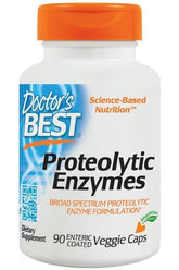 Doctor's Best - Proteolytic Enzymes - 90 vcaps - Nutri.se