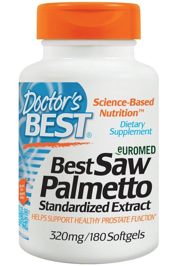 Doctor's Best - Saw Palmetto Standardized Extract - Nutri.se