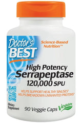 Doctor's Best - Serrapeptase - Nutri.se