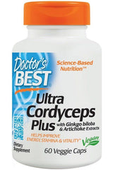 Doctor's Best - Ultra Cordyceps Plus - 60 vcaps - Nutri.se