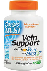 Doctor's Best - Vein Support with DiosVein and MenaQ7 - 60 vcaps - Nutri.se
