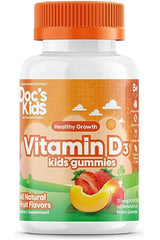 Doctor's Best - Vitamin D3 Kid's Gummies, Fruit Flavours - 60 gummies - Nutri.se