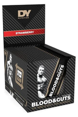 Dorian Yates Blood and Guts Pre-Workout Sachets in Strawberry flavor - 20 x 19g box