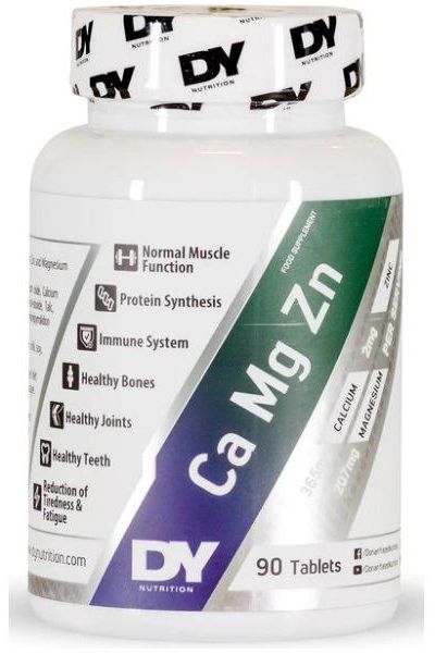 Dorian Yates - Ca Mg Zn - 90 tabs - Nutri.se