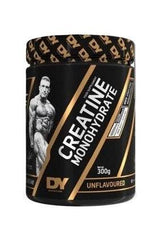Dorian Yates Creatine Monohydrate 300g unflavoured supplement for enhanced physical performance and strength.
