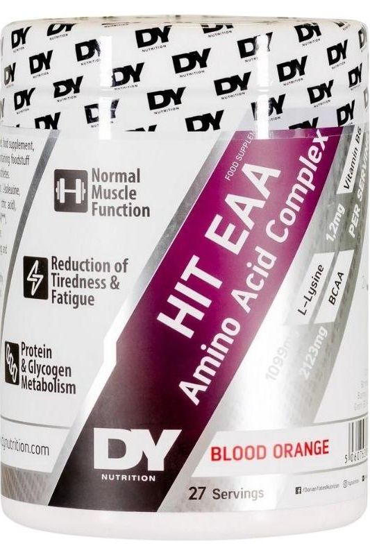 Dorian Yates - HIT EAA Amino Acid Complex Blood Orange - 360g - Nutri.se