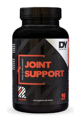 Dorian Yates Joint Support supplement bottle with 90 tablets for improved joint health and immune support.