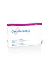 Dr. Enzmann Mse Glutathione MSE product packaging with 60 capsules and 300 mg of reduced glutathione.