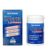 Sanbios - Magnesium With Potassium - 60 Caps