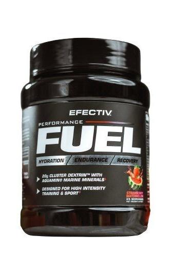 Efectiv Nutrition Performance Fuel supplement for hydration, endurance, and recovery during intense training.