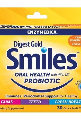 Enzymedica - Digest Gold Smiles, Burst of Mint - 30 quick melt mints - Nutri.se