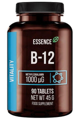 Essence Nutrition - B12 Methylcobalamin, 1000mcg - 90 tablets - Nutri.se
