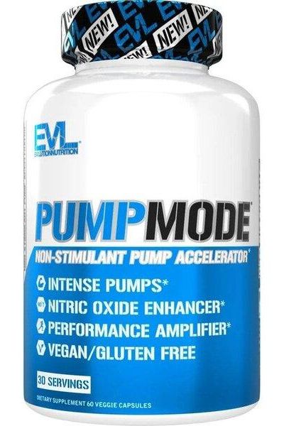 EVLution Nutrition - PumpMode Caps - 60 vcaps - Nutri.se