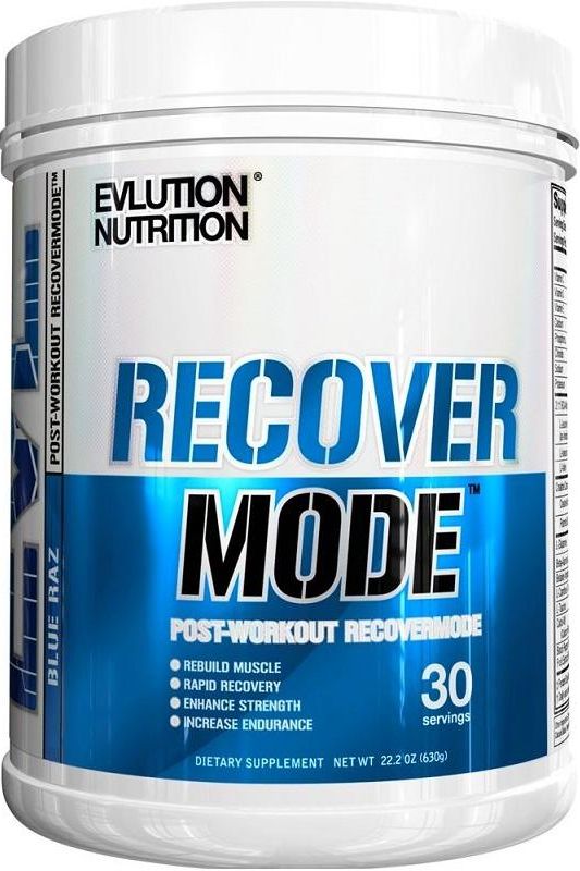 EVLution Nutrition - RecoverMode, Blue Raz - 630 grams - Nutri.se