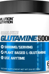 EVLution Nutrition - Ultra Pure Glutamine 5000, Unflavoured - 300 grams - Nutri.se