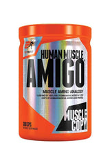 Extrifit Amigo protein capsules for muscle growth, 300 capsules, human muscle amino acid profile.