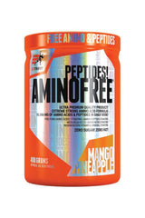 Extrifit AminoFree Peptides mango pineapple flavor, 400g container, free amino acids and peptides supplement.