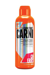 Extrifit Carni Liquid 120000 mg L-Carnitine supplement in vibrant orange bottle, 1000 ml.