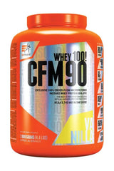 Extrifit CFM Instant Whey Isolate 90 in Vanilla flavor, 2000g protein powder for muscle growth and recovery.