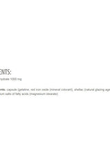 Ingredient list for Extrifit Creatine Monohydrate Caps, including gelatin and magnesium stearate.