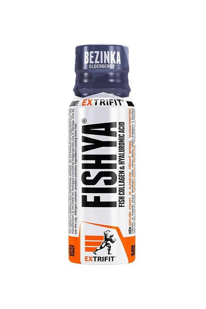 Extrifit FISHYA Shot with fish collagen and hyaluronic acid for skin and joint health.
