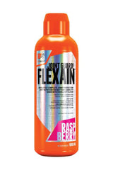 Extrifit Flexain Joint Guard in raspberry flavor, liquid formula for joint health with 19 active ingredients.
