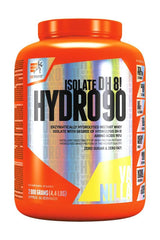 Extrifit Hydro Isolate 90 protein powder container, enzymatically hydrolyzed, zero sugar, 2000 grams.