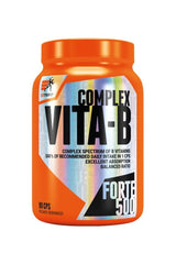Extrifit Vita-B Complex supplement bottle with 90 capsules for energy and nerve function support.