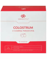 Genactiv - Colostrum Med Solbær Portionspakker 1000mg, 30 stk