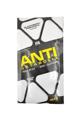FA Anticatabolix sample pack, Blackberry Pineapple flavor, contains BCAA and Glutamine for muscle recovery.