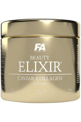 FA Beauty Elixir Caviar Collagen Powder jar for skin rejuvenation and elasticity support
