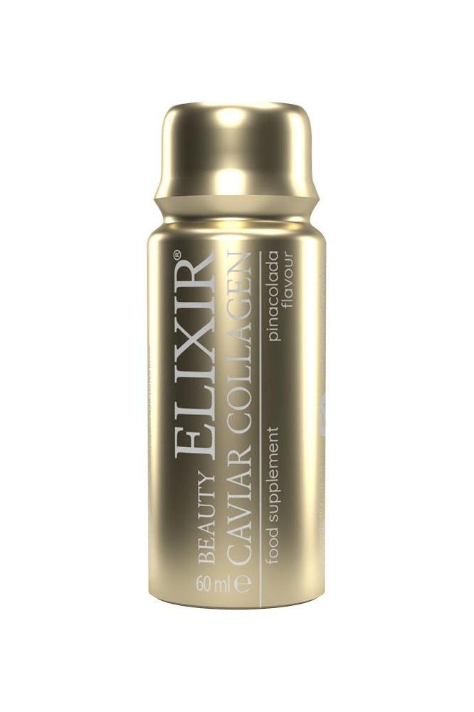 FA Beauty Elixir Caviar Collagen Shot, 60 ml, supports skin renewal and elasticity, with marine collagen and hyaluronic acid.