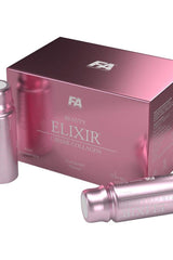 FA Fitness Authority Beauty Elixir Caviar Collagen Shot packaging with two collagen supplement bottles.