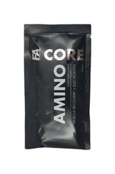 FA Core Amino Sample pack for muscle recovery and electrolyte support, featuring BCAA and EAA for optimal performance.