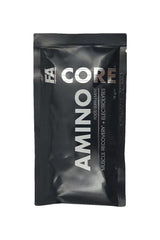 FA Core Amino Sample pack for muscle recovery and electrolyte support, featuring BCAA and EAA for optimal performance.