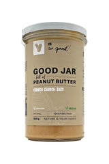 FA Fitness Authority Good Jar of Peanut Butter, 500g, protein-rich, vegan, ideal for healthy diets and weight loss.