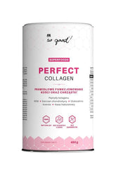 FA So Good! Perfect Collagen powder canister for joint and bone health, 450g, natural formula, no added sugar.