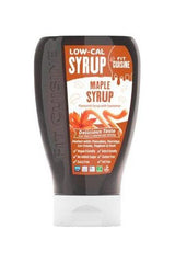 Fit Cuisine Low-Cal Maple Syrup 425 ml, vegan-friendly, sugar-free, gluten-free, perfect for pancakes and desserts.