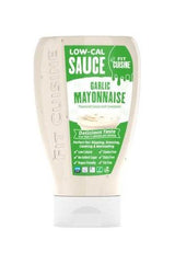 Fit Cuisine Low-Cal Garlic Mayonnaise sauce, ideal for dipping, cooking, and vegan-friendly dressing.