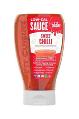Fit Cuisine Low-Cal Sweet Chilli Sauce 425 ml, delicious low-calorie dressing for dipping, cooking, and marinades.