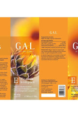 GAL E-komplex 95 ml, antioxidant for cell protection and immune support, promoting healthy skin and eye health.