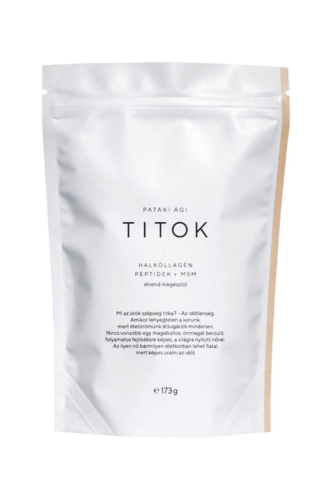 GAL TITOK Fish Collagen Peptides + MSM packaging, 173g, supports skin, joints, hair, nails, and gut health.