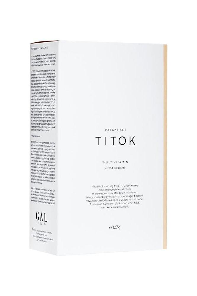 GAL - TITOK Multivitamin packaging, 127 g, designed to support immune health and boost energy with essential vitamins.