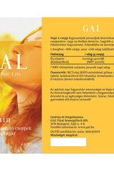 GAL Vitamin D3 drops 30 ml packaging, designed to support immune system and bone health.